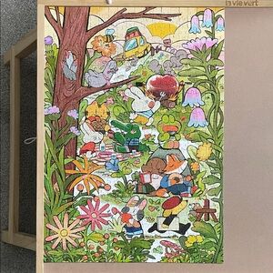 Stopuzzle spring snack 500 piece puzzle imported from Europe